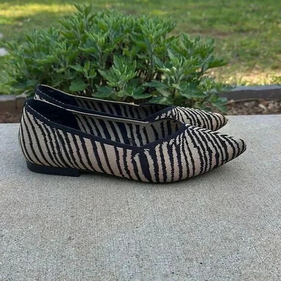 Nanette Lepore Zebra Print Flats - Picture 4 of 10